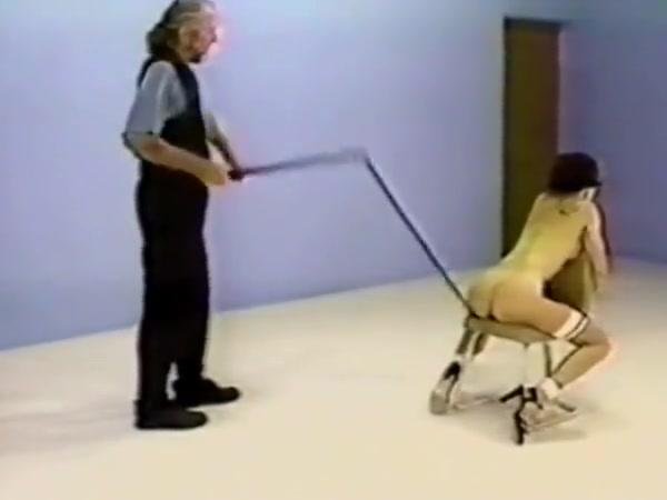 The retro sluts on the whipping chair
